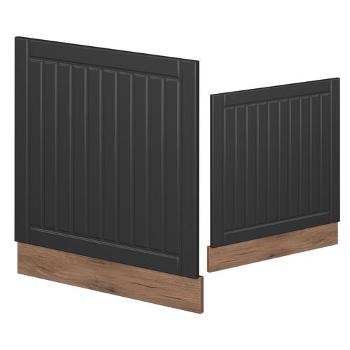 Façade Fame-line 56510 Gris Foncé 60cm Sans Plan De Travail