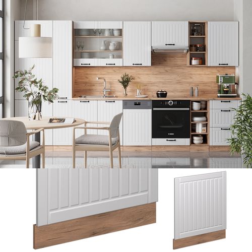 Façade Fame-line 56511 Blanc Campagne 60cm Sans Plan De Travail