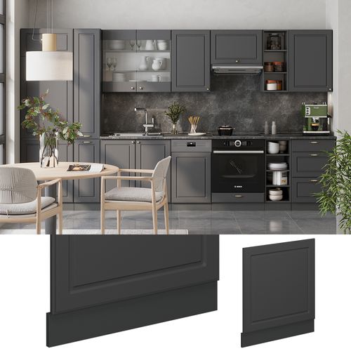 Façade Fame-line 56514 Anthrazit-gold Landhaus 60cm