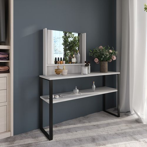 Miroir Mural Sherry 56570 Blanc 70x65cm