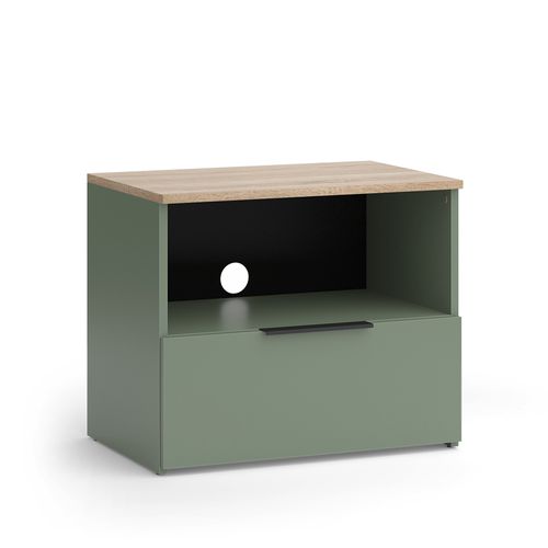 Meuble TV Wido 56612 Vert 60x50cm Avec Tiroir