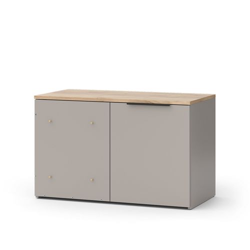 Commode Wido 56613 Grège 80x50cm Avec Porte