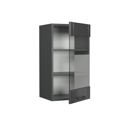 Armoire En Verre Fame-line 56667 Gris Foncé 40cm