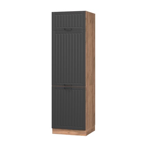 Armoire Pour Frigo Fame-line 56681 Gris Foncé 60cm