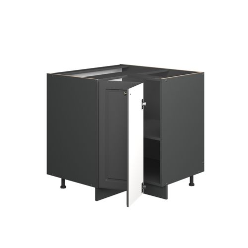 Meuble Dangle Fame-line 56743 Anthrazit-gold Landhaus 80.5cm , Pt Chêne