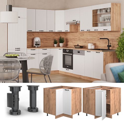 Meuble Dangle Fame-line 56874 Blanc Campagne 80.5cm , Pt Marbre