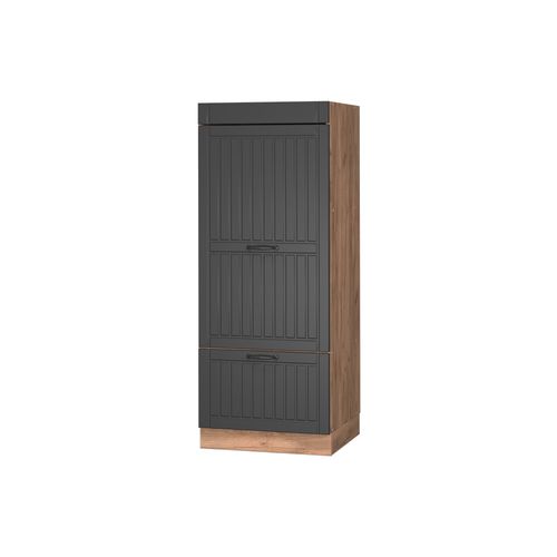 Armoire Micro-ondes Fame-line 56962 Gris Foncé 60cm