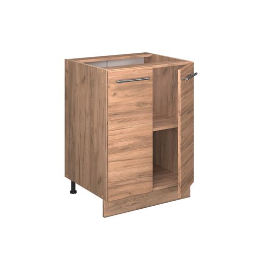 Meuble Bas De Cuisine Fame-line 56991 Chêne De Force Doré 60cm Sans Pt