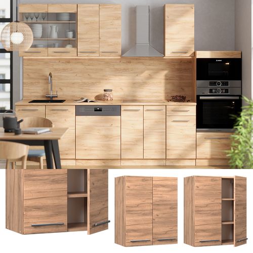 Elément Haut De Cuisine Fame-line 57036 Chêne De Force Doré 60cm