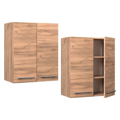 Elément Haut De Cuisine Fame-line 57036 Chêne De Force Doré 60cm