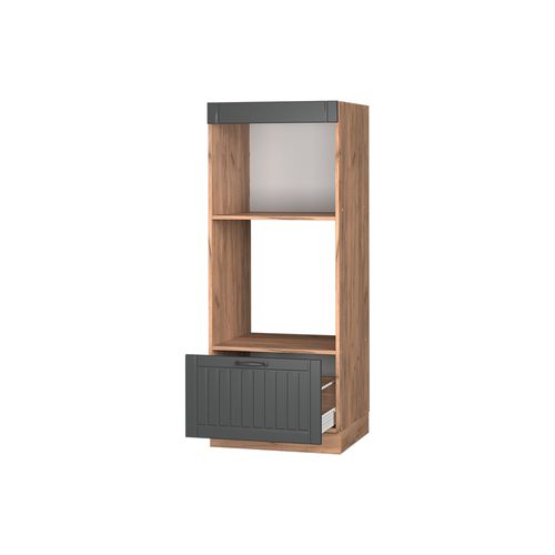 Armoire Micro-ondes Fame-line 57040 Gris Foncé 60cm