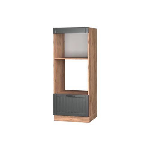 Armoire Micro-ondes Fame-line 57040 Gris Foncé 60cm