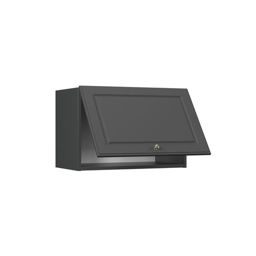 Elément Haut De Cuisine Fame-line 57103 Anthrazit-gold Landhaus 60cm Plat