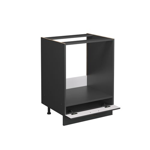 Meuble Pour Four Fame-line 57139 Anthrazit-gold Landhaus 60cm , Pt Marbre