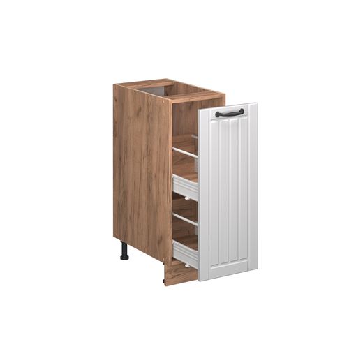 Meuble De Cuisine Fame-line 57152 Blanc Campagne 30cm Sans Pt