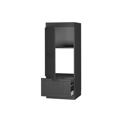 Armoire Micro-ondes Fame-line 57154 Gris Foncé 60cm