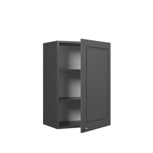 Elément Haut De Cuisine Fame-line 57182 Anthrazit-gold Landhaus 50cm