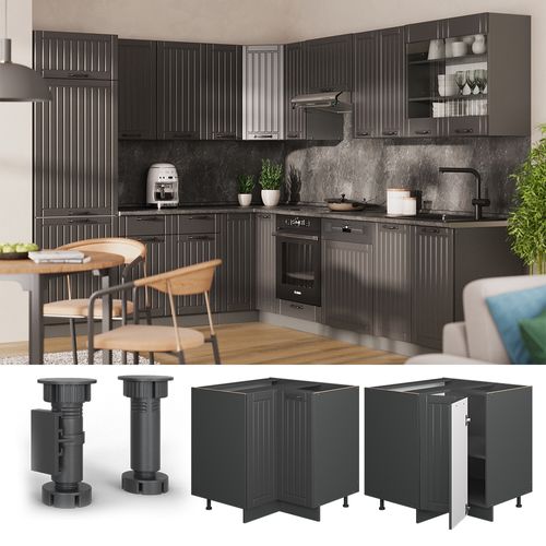 Meuble Dangle Fame-line 57218 Gris Foncé 80.5cm , Pt Anthracite