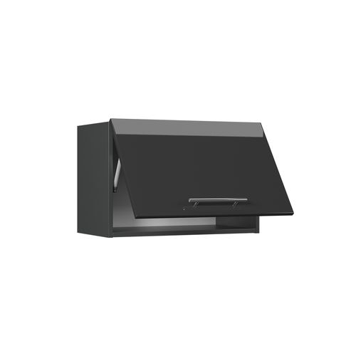 Elément Haut De Cuisine Fame-line 57264 Anthracite Haute Brillance 60cm Plat