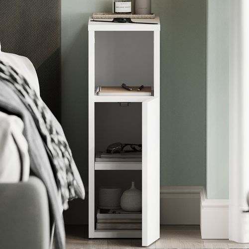 Table De Nuit Enton 57309 Blanc Set De 2 Pièces