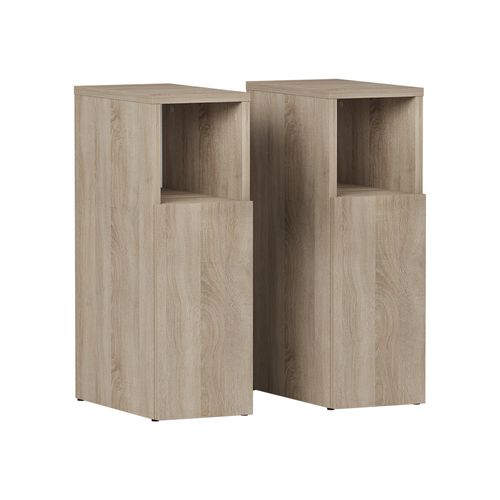 Table De Nuit Enton 57311 Sonoma Set De 2 Pièces