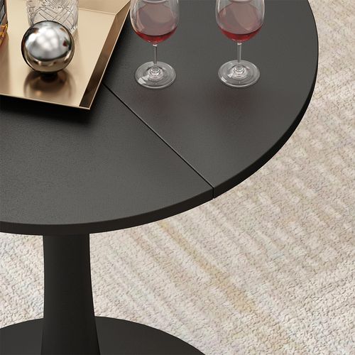 Table à Manger Carl 57355 Noir 60x60cm