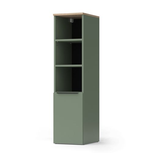 Armoire Universelle Wido 57437 Vert 30.2x120cm Avec Une Porte