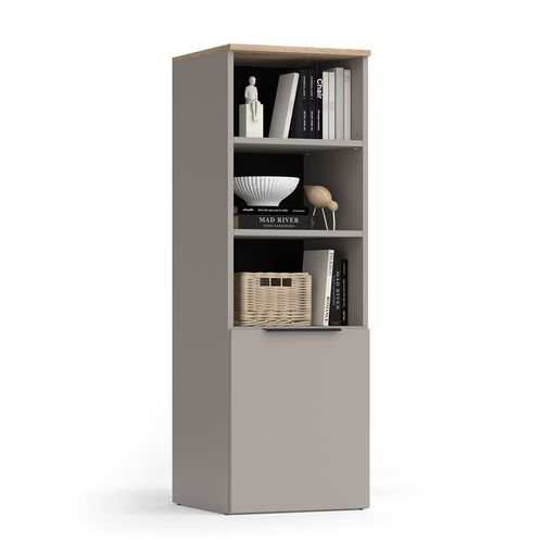 Armoire Universelle Wido 57440 Grège 40.2x120cm Avec Une Porte