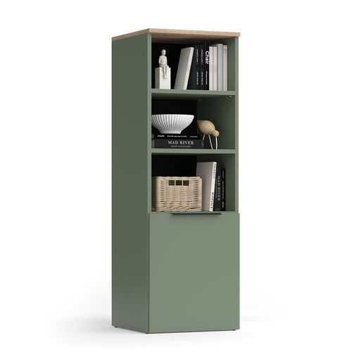 Armoire Universelle Wido 57441 Vert 40.2x120cm Avec Une Porte