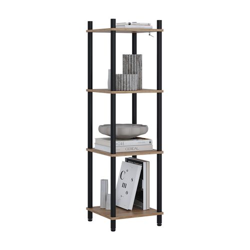 Étagère Dangle Bivio 57481 Chêne Doré/anthracite 30x102.5cm 4 Étagères
