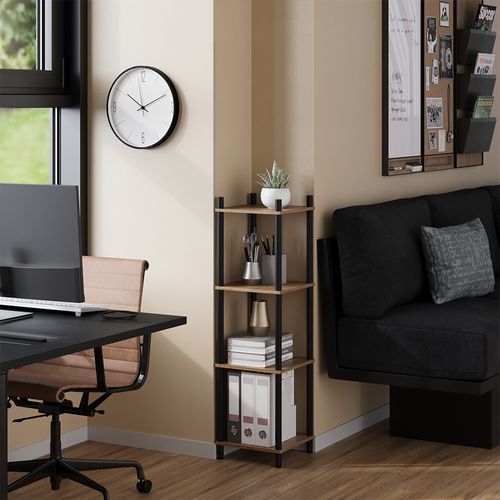 Étagère Dangle Bivio 57481 Chêne Doré/anthracite 30x102.5cm 4 Étagères