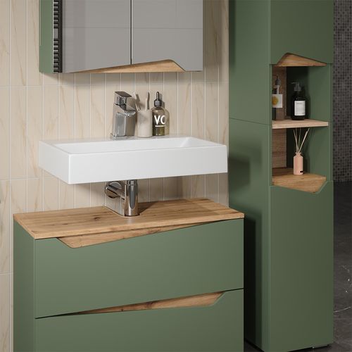 Meubles Bain Marelle 57531 Vert/artisan 4 Parties