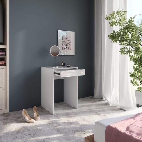 Coiffeuse Sherry 57675 Blanc/blanc Brillant 51.4cm