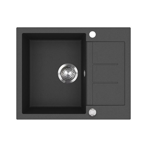 Evier Rom 57768 Noir 62x50cm