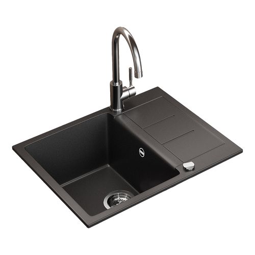 Evier Rom 57768 Noir 62x50cm