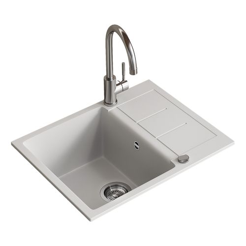 Evier Rom 57769 Blanc 62x50cm