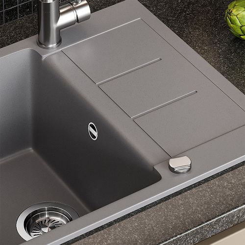 Evier Rom 57770 Gris 62x50cm