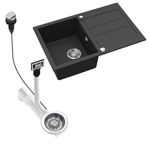 Evier Kapstadt 57773 Noir 78x50cm