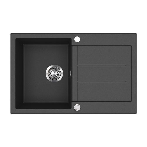 Evier Kapstadt 57773 Noir 78x50cm