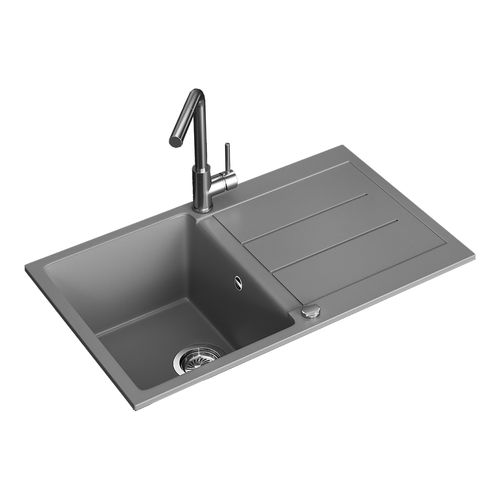 Evier Kapstadt 57775 Gris 78x50cm