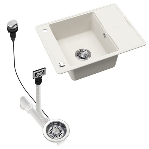 Evier Osaka 57789 Blanc 67x50cm