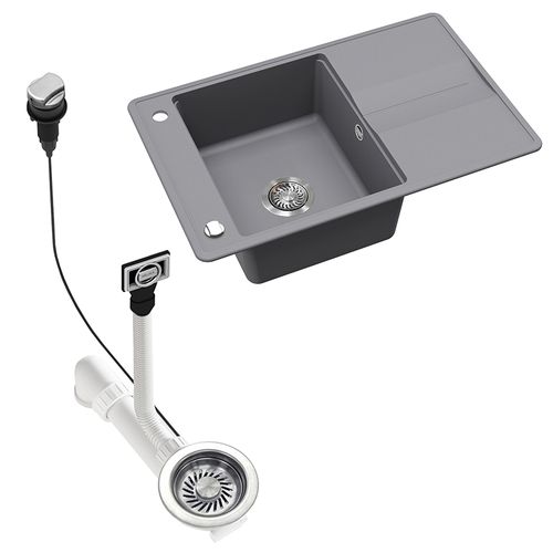 Evier Kyoto 57795 Gris 78x50cm