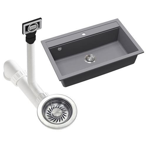 Evier Sydney 57800 Gris 80x51cm