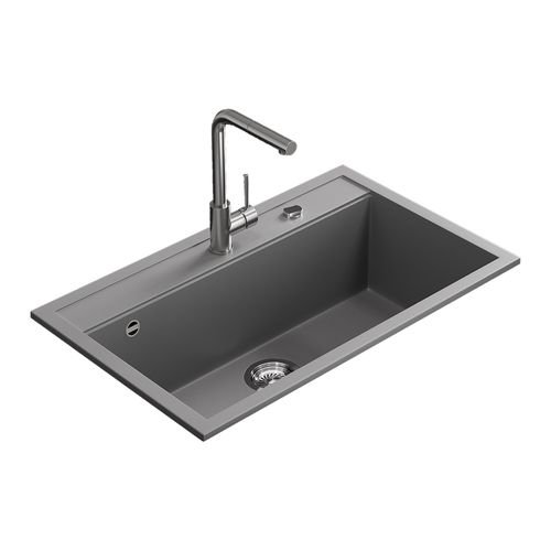 Evier Sydney 57800 Gris 80x51cm