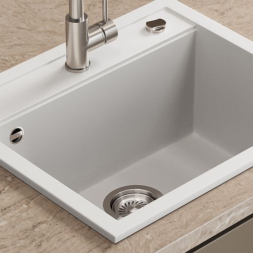 Evier Paris 57810 Blanc 57x51cm