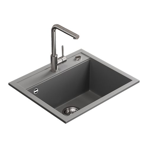 Evier Paris 57811 Gris 57x51cm