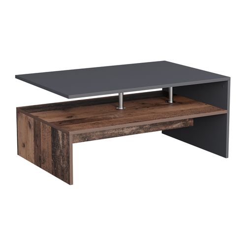 Table Basse Amato 57827 Anthracite 90x52.6cm