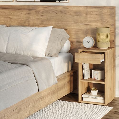 Table De Nuit Dany 57888 Chêne De Force Doré Ensemble De 2