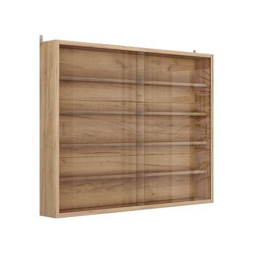 Vitrine Murale Clario 57897 Sonoma Avec 4 Étagères