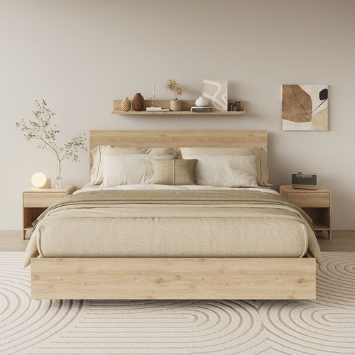 Table De Nuit Oaki 57904 Chêne Lot De 2